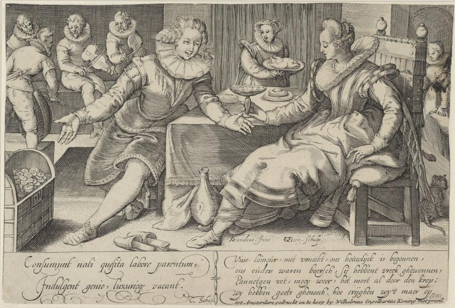 A Young Couple Wasting his Dowry