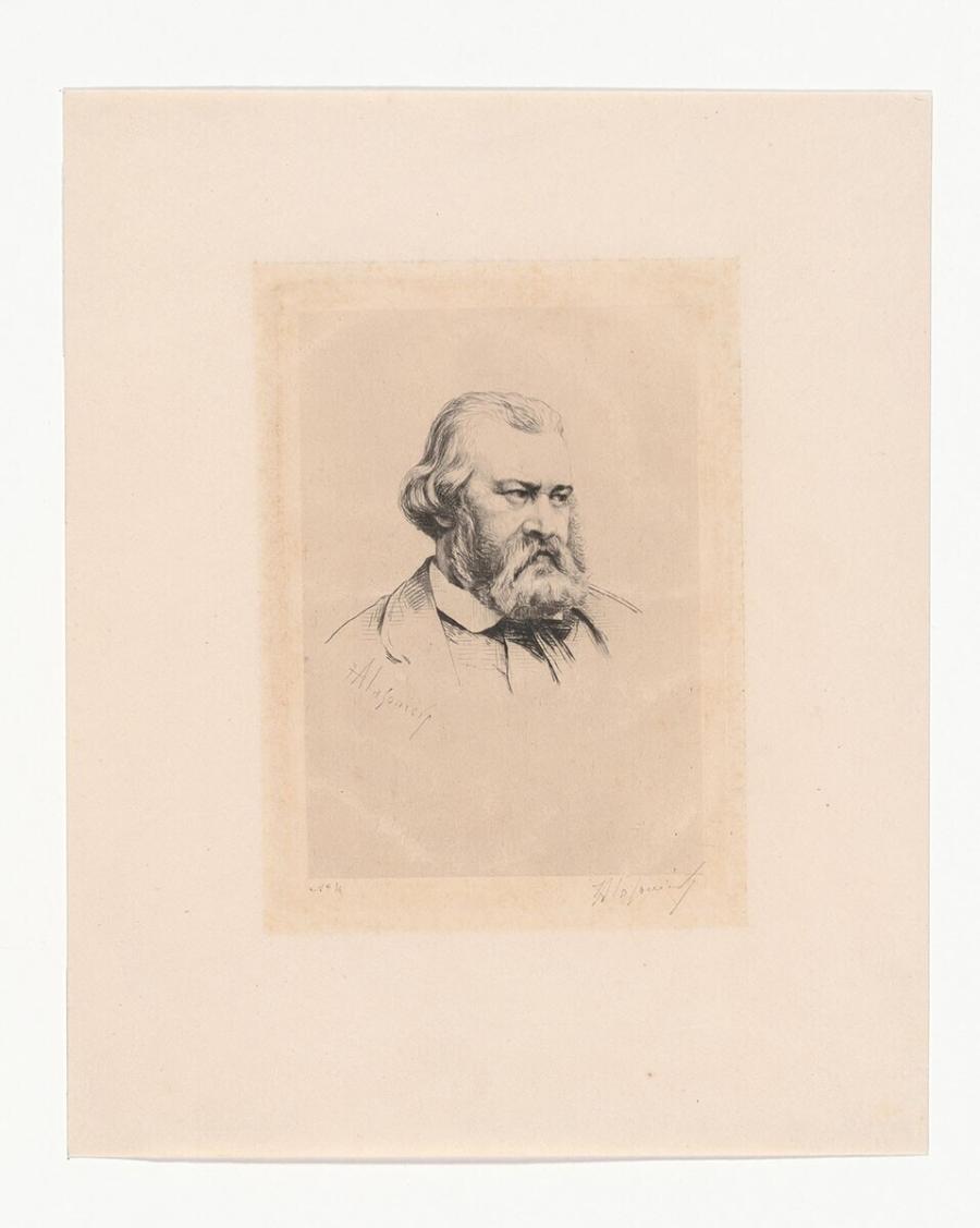 Portrait of Jean-François Millet (1814-1875)