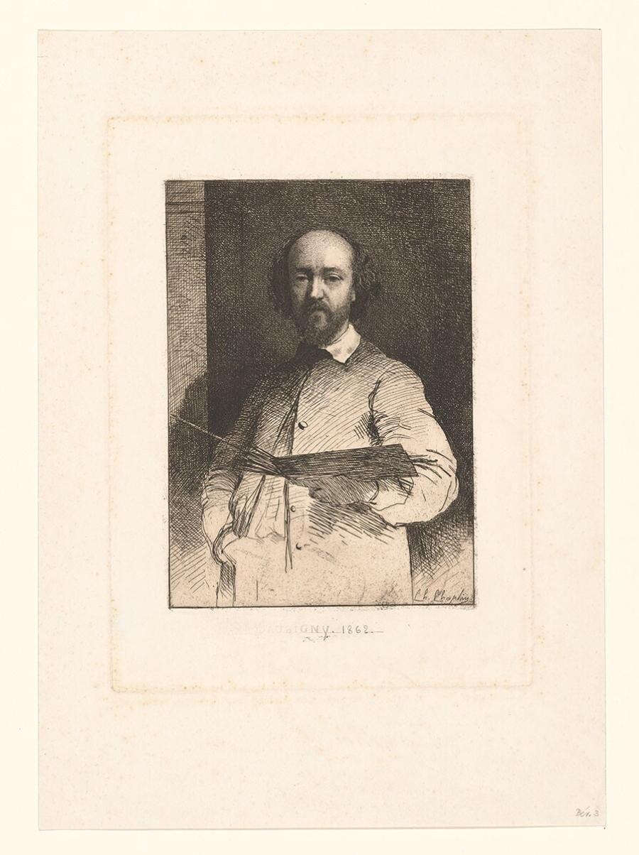 Portrait of Charles Daubigny