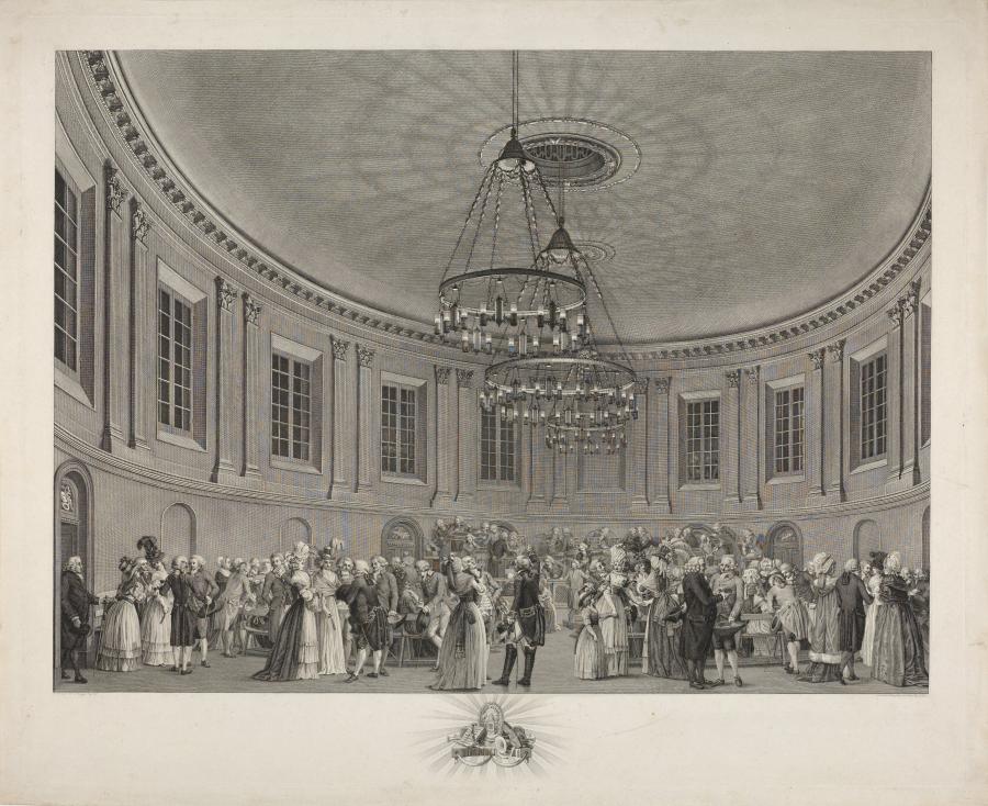 The Concert Hall of Felix Meritis in Amsterdam