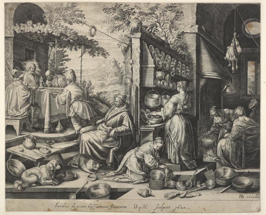Christ with his Disciples in Emmaus