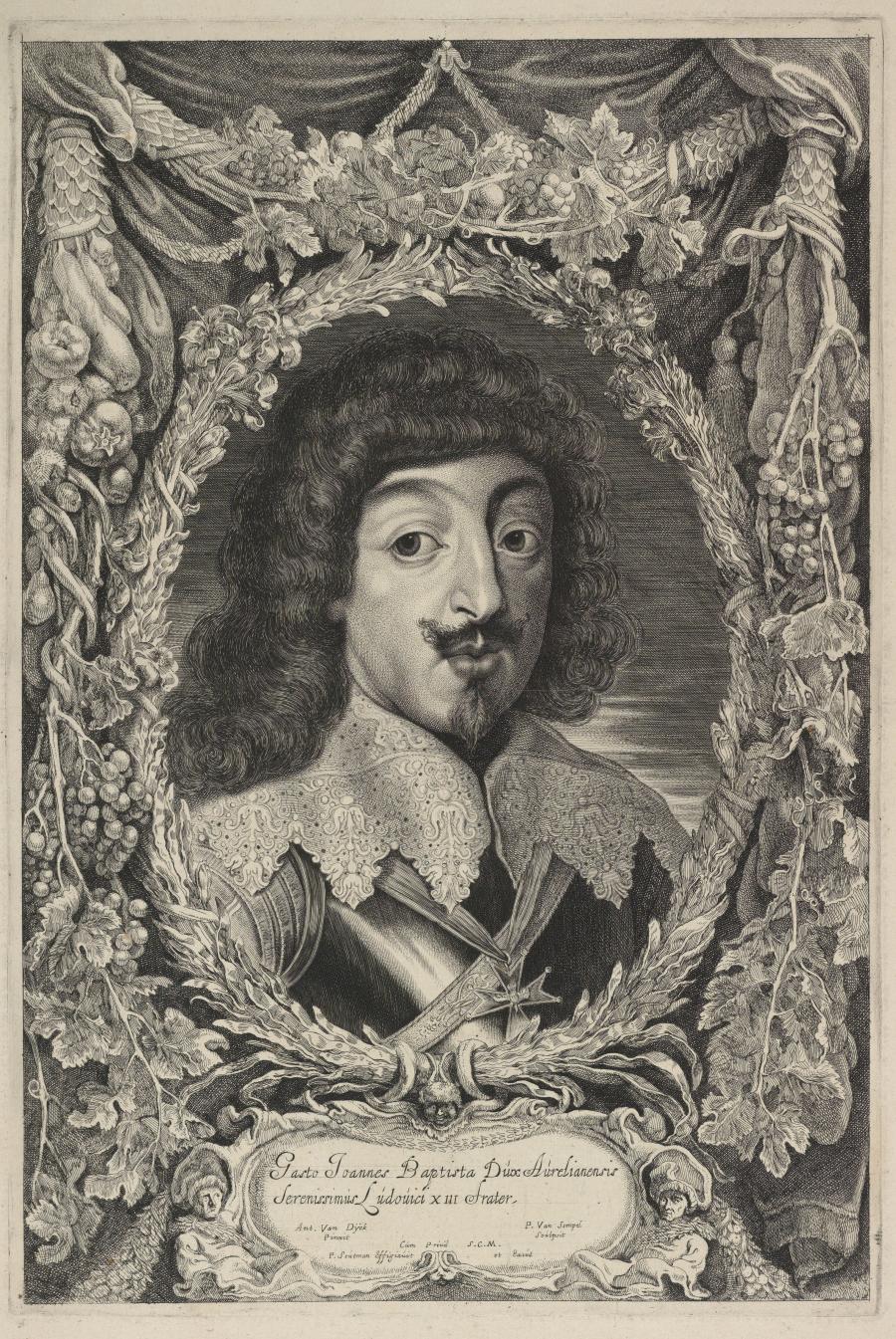 Portret van hertog Gaston van Orléans