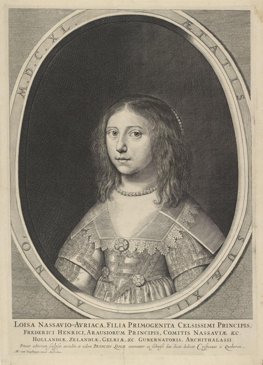 Portrait of Louise Henriette, Countess of Nassau