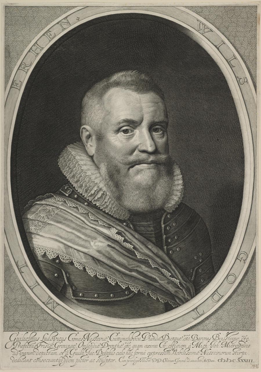 Portrait of William Louis, Count of Nassau-Dillenburg