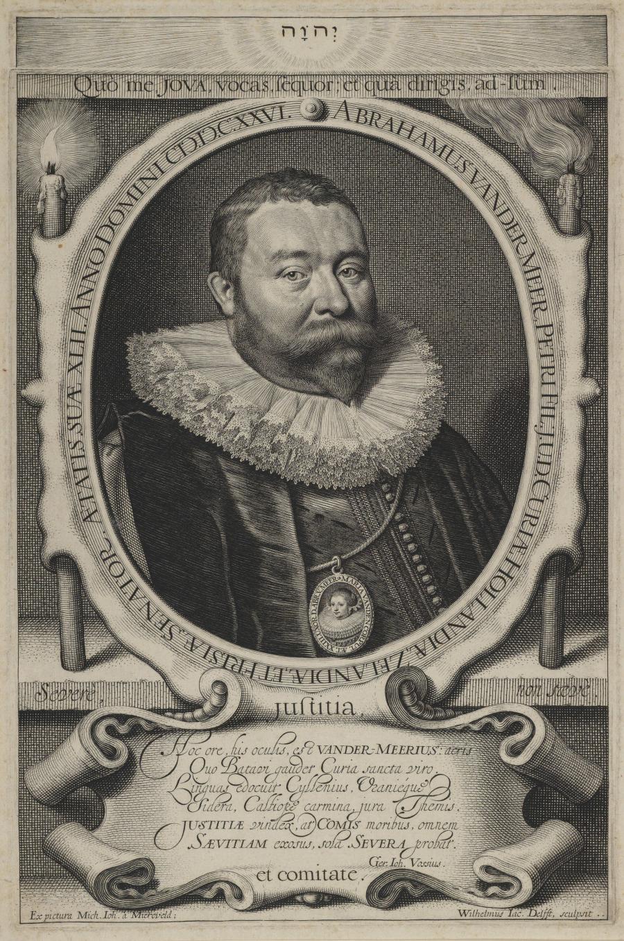Portrait of Abraham van der Meer