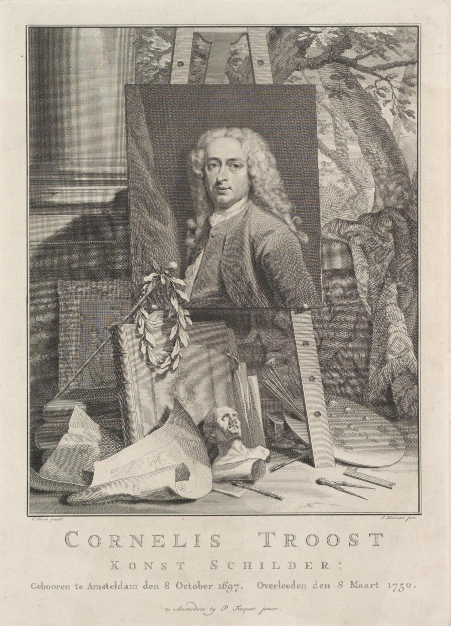 Portrait of Cornelis Troost