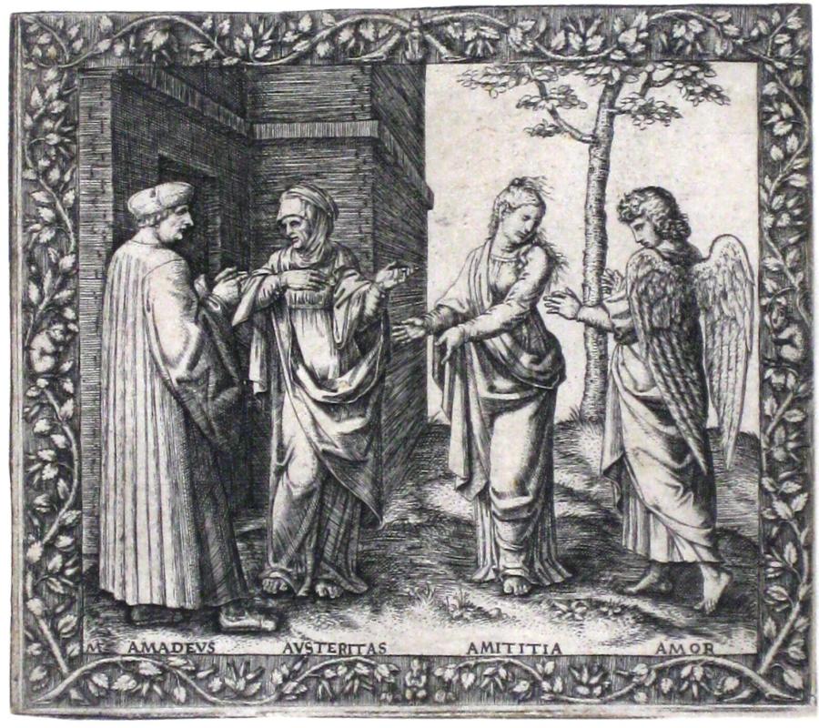 Amadeus Berruti met Strengheid, Vriendschap en Liefde