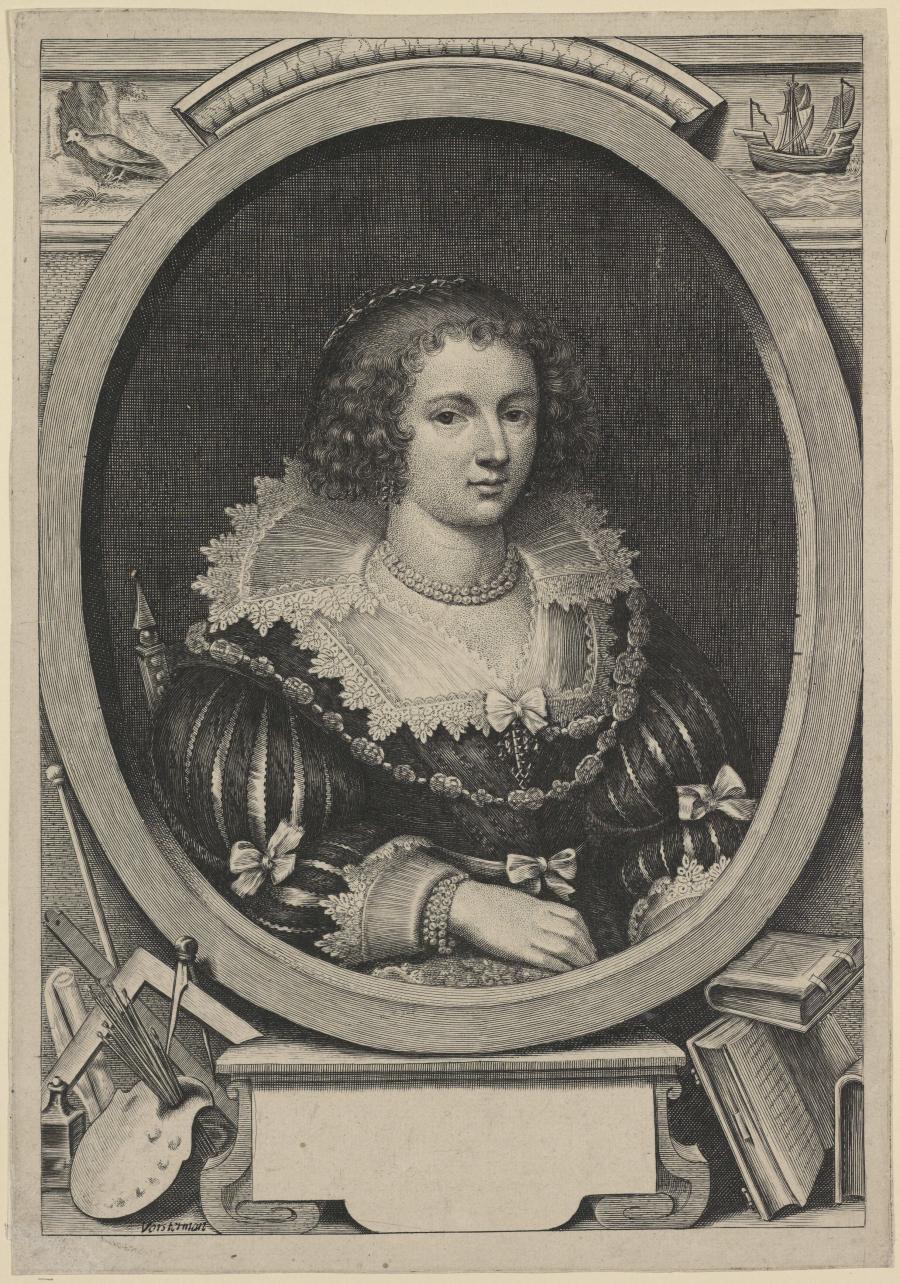 Portret van Gertruida van Veen