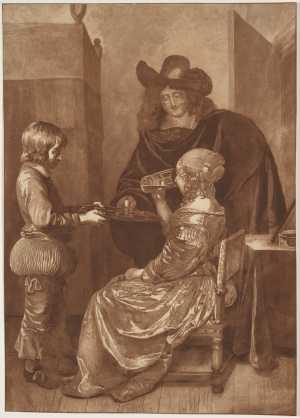 interior-with-a-young-woman-drinking-from-a-large-glass