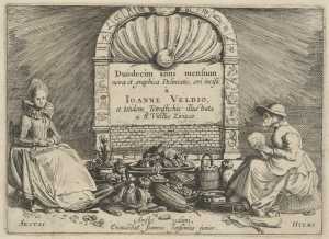 titelprent-van-de-serie-de-twaalf-maanden