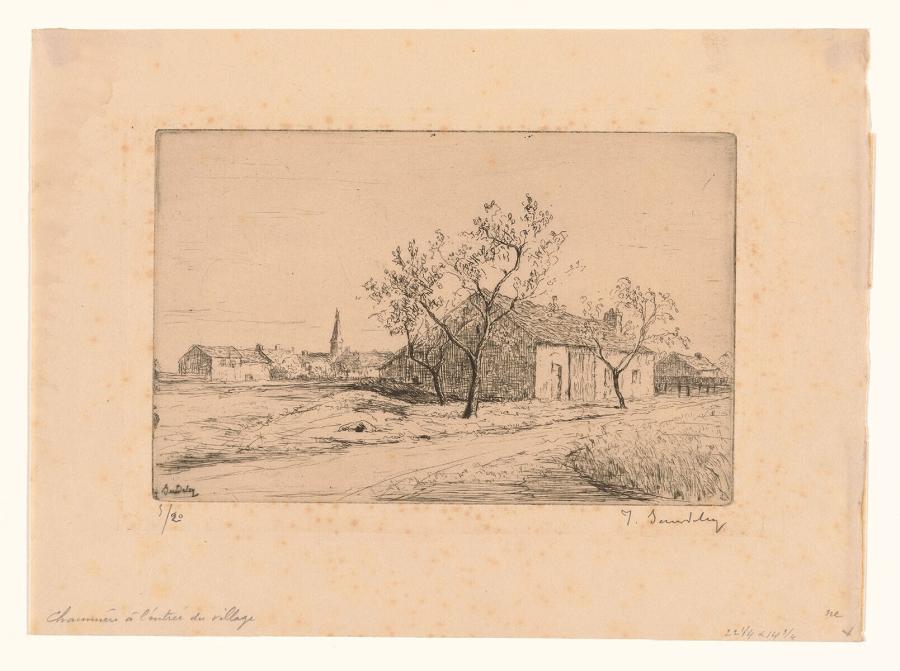 Cottage near a Village