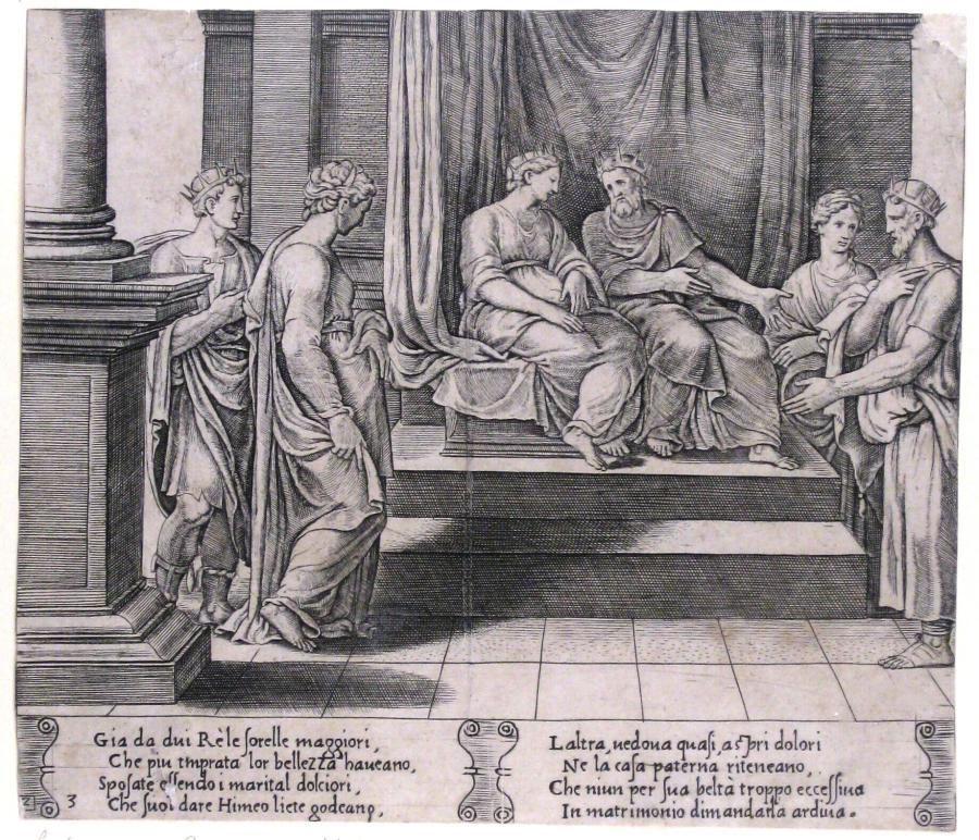 De zusters van Pscyhe trouwen met koningen