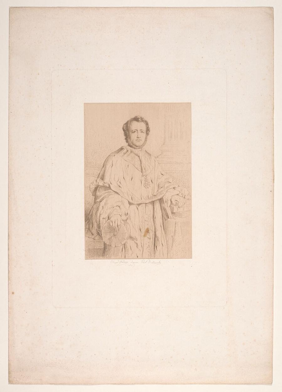 Portrait of Henri Delaborde