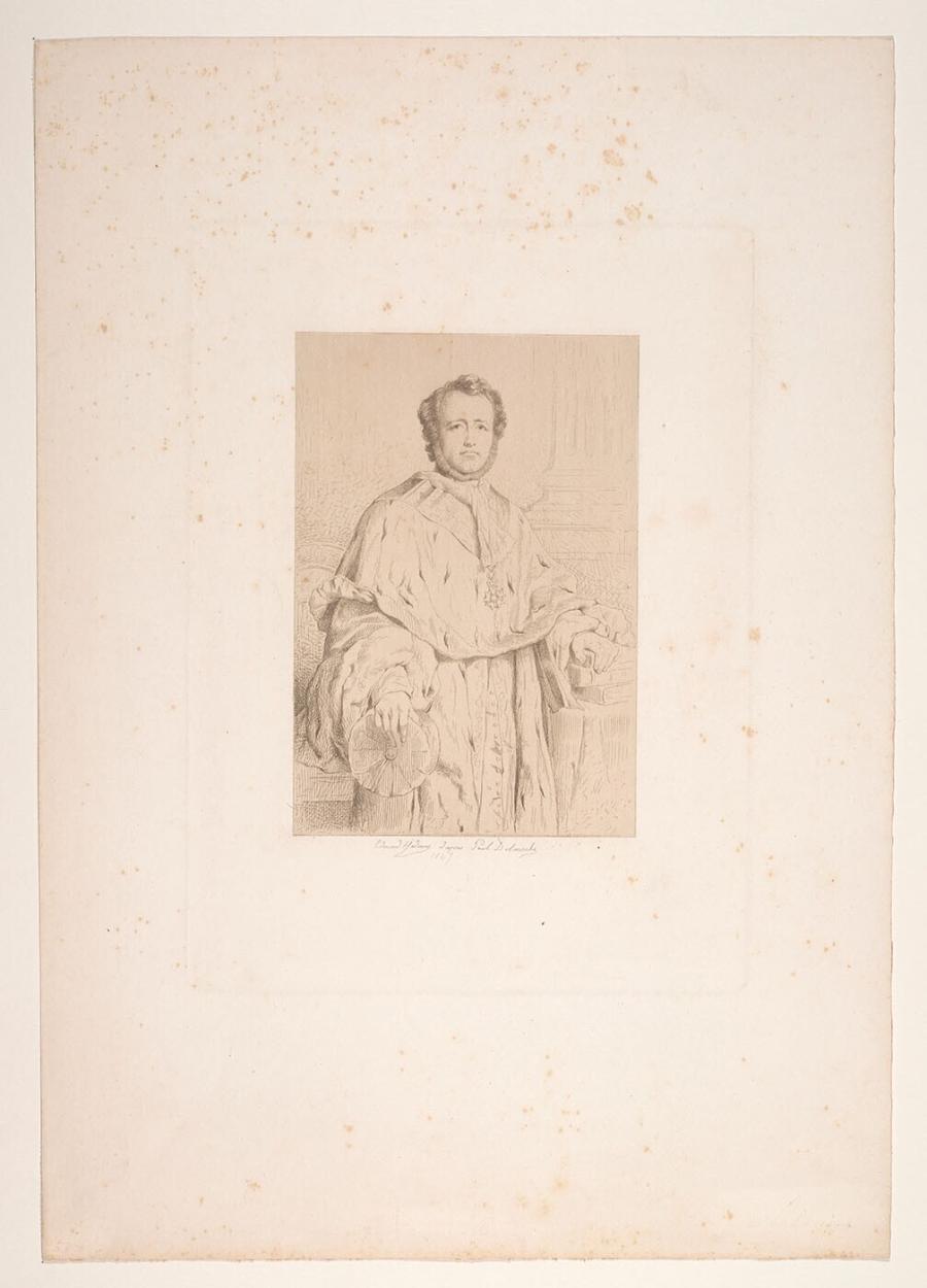 Portrait of Henri Delaborde