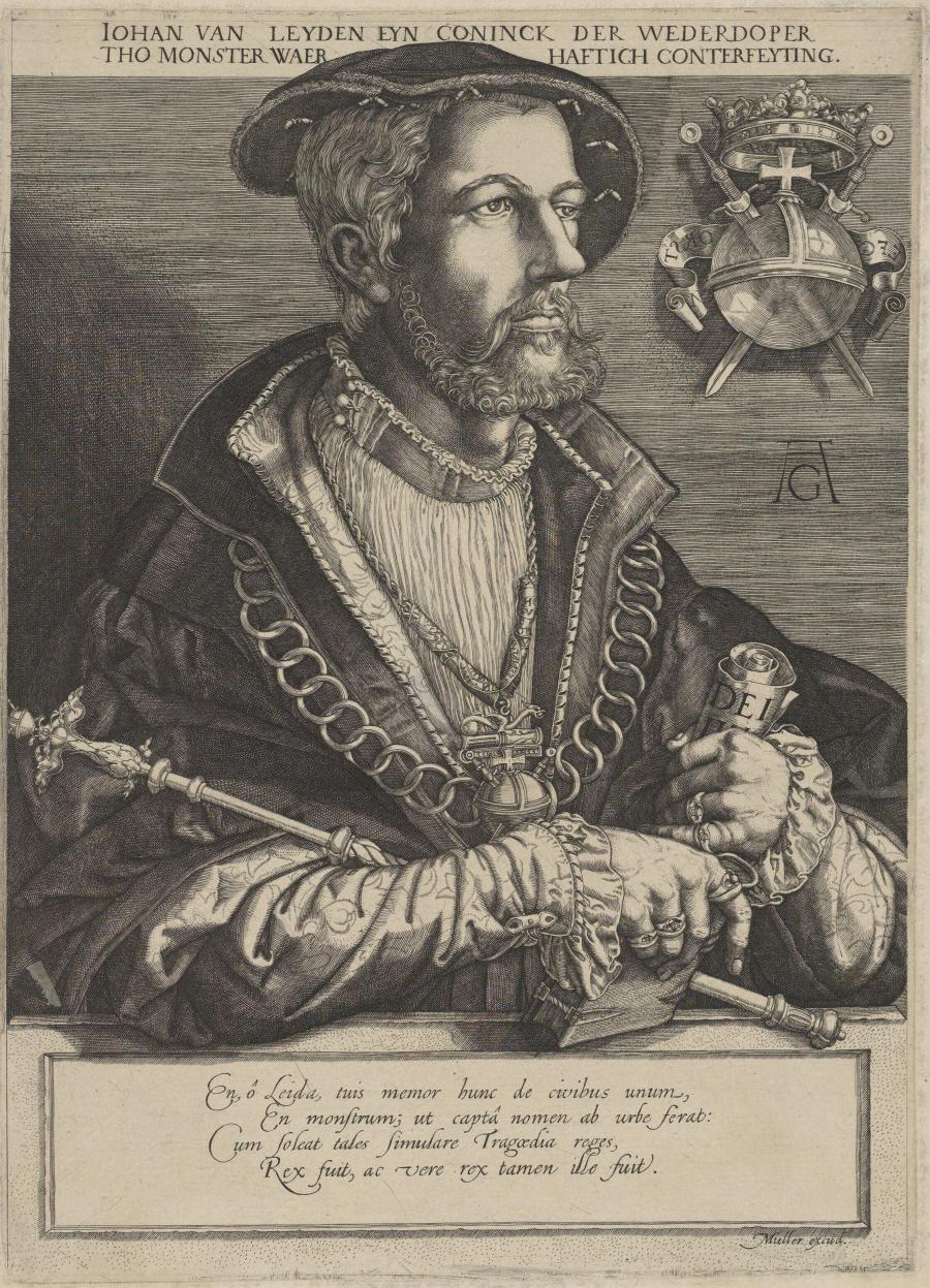 Portrait of Johan van Leyden