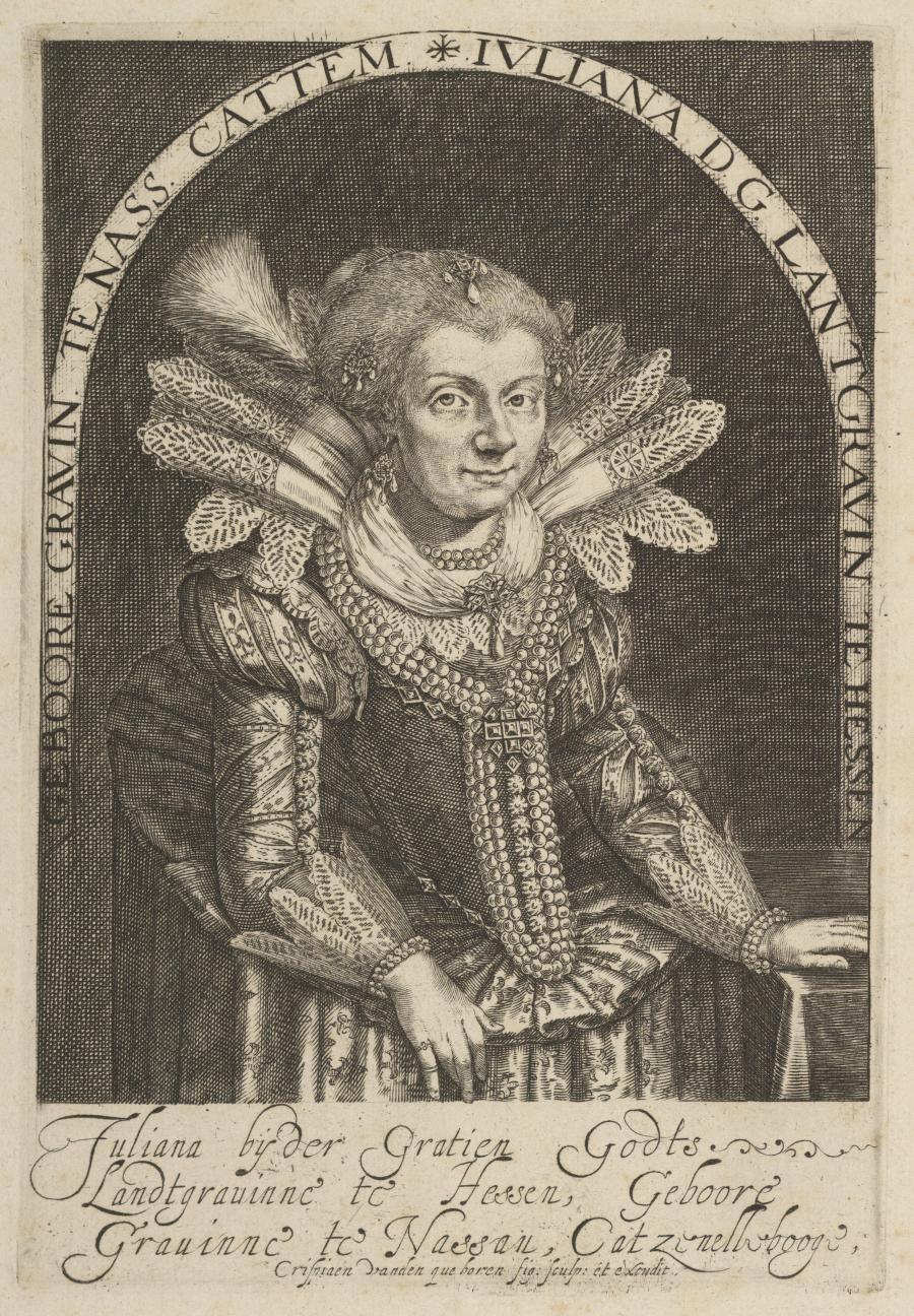 Portrait of Juliana of Hessen, born Nassau
