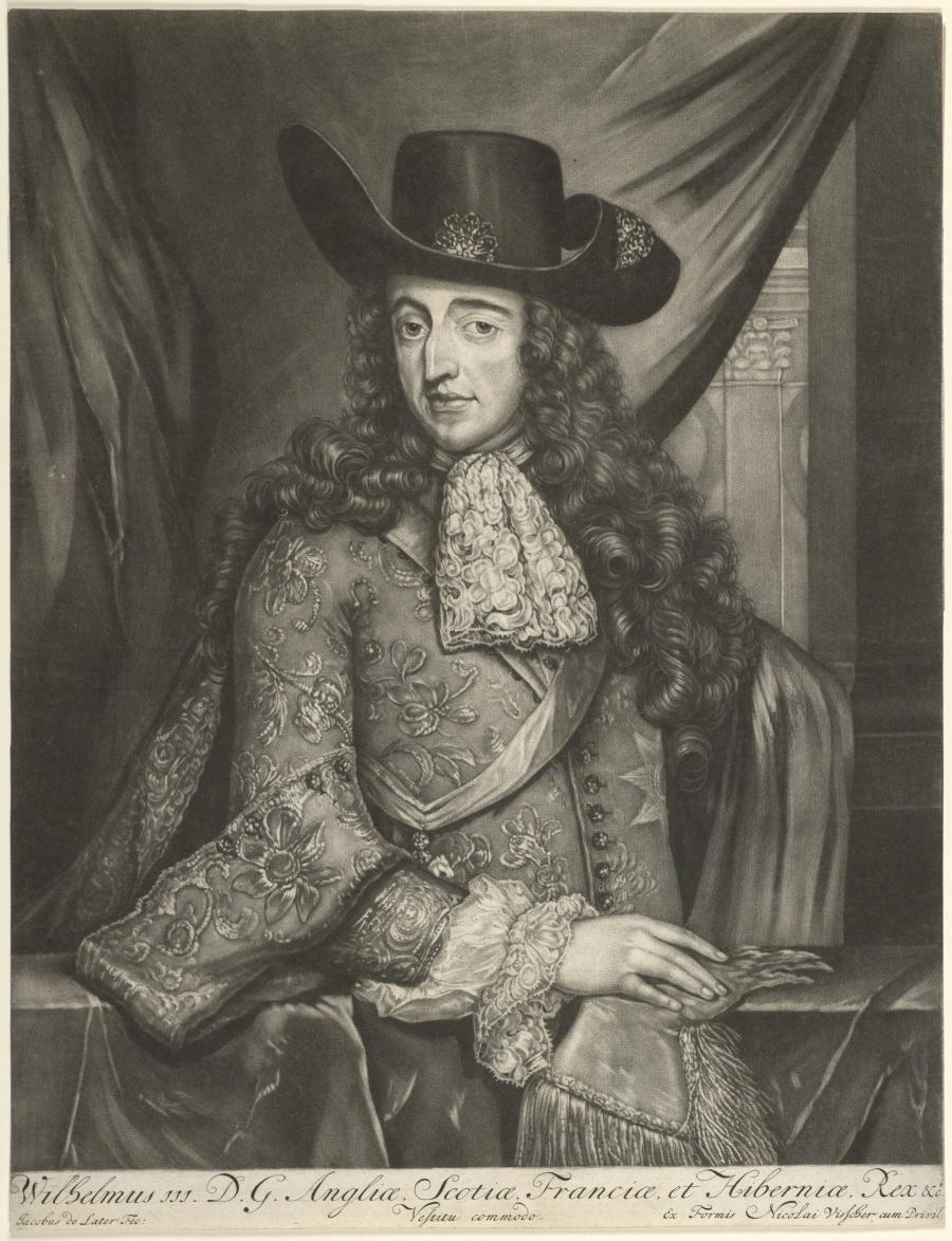 Portret van stadhouder-koning Willem III