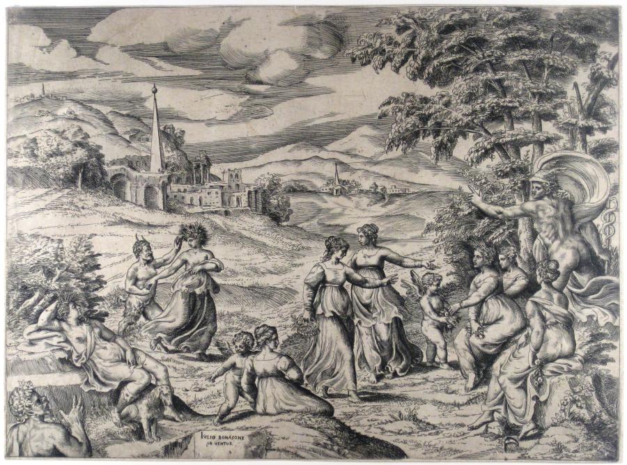 Mercury Telling the Story of Pan and Syrinx