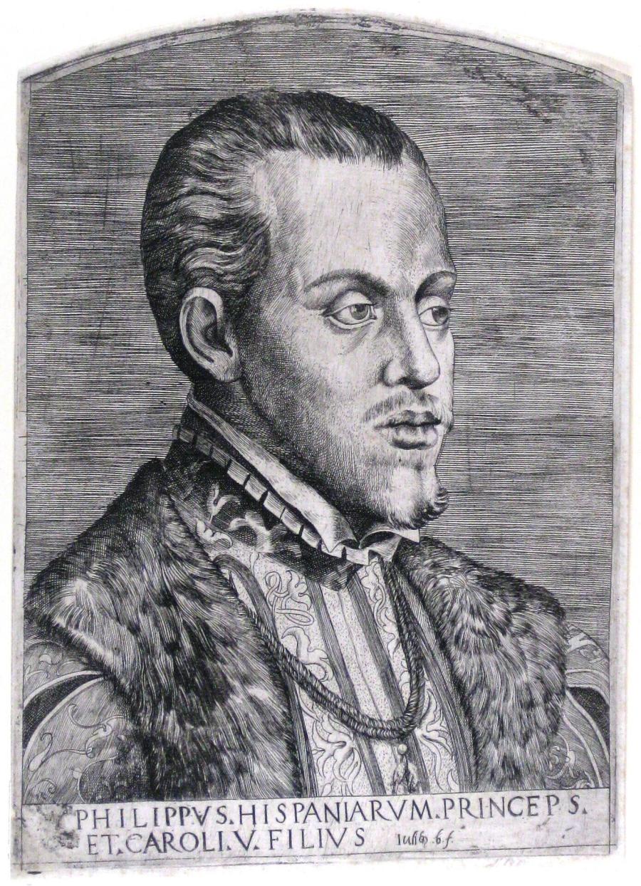 Portret van koning Filips II van Spanje