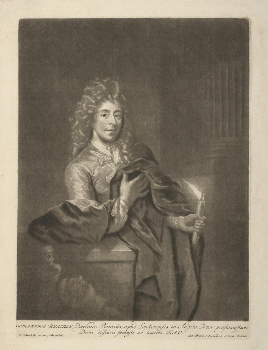 Portrait of Godfried Schalcken