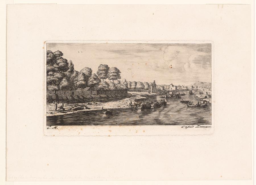Roeiboten op de Seine