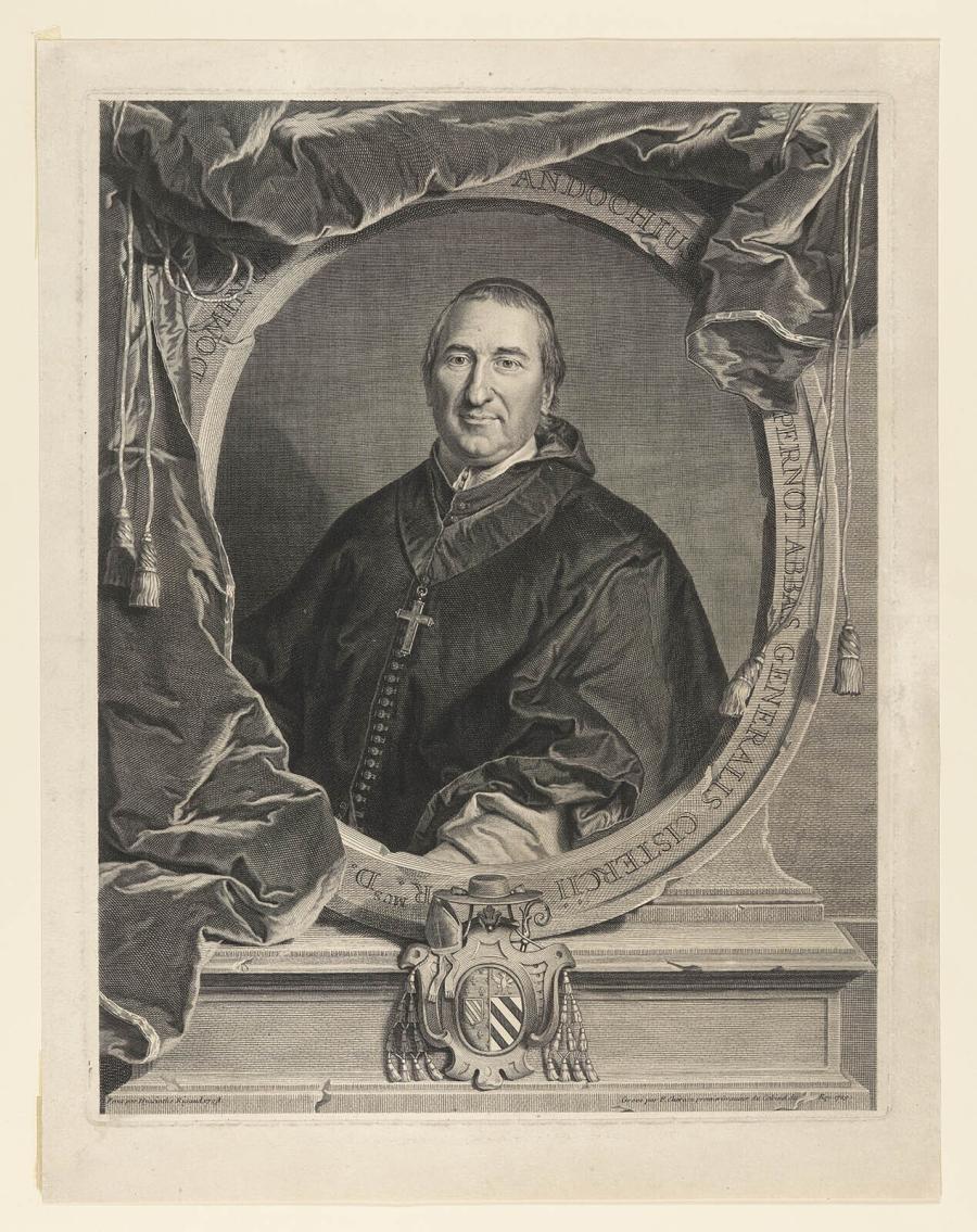 Portrait of Andoche Pernot, Abbot of Citeaux