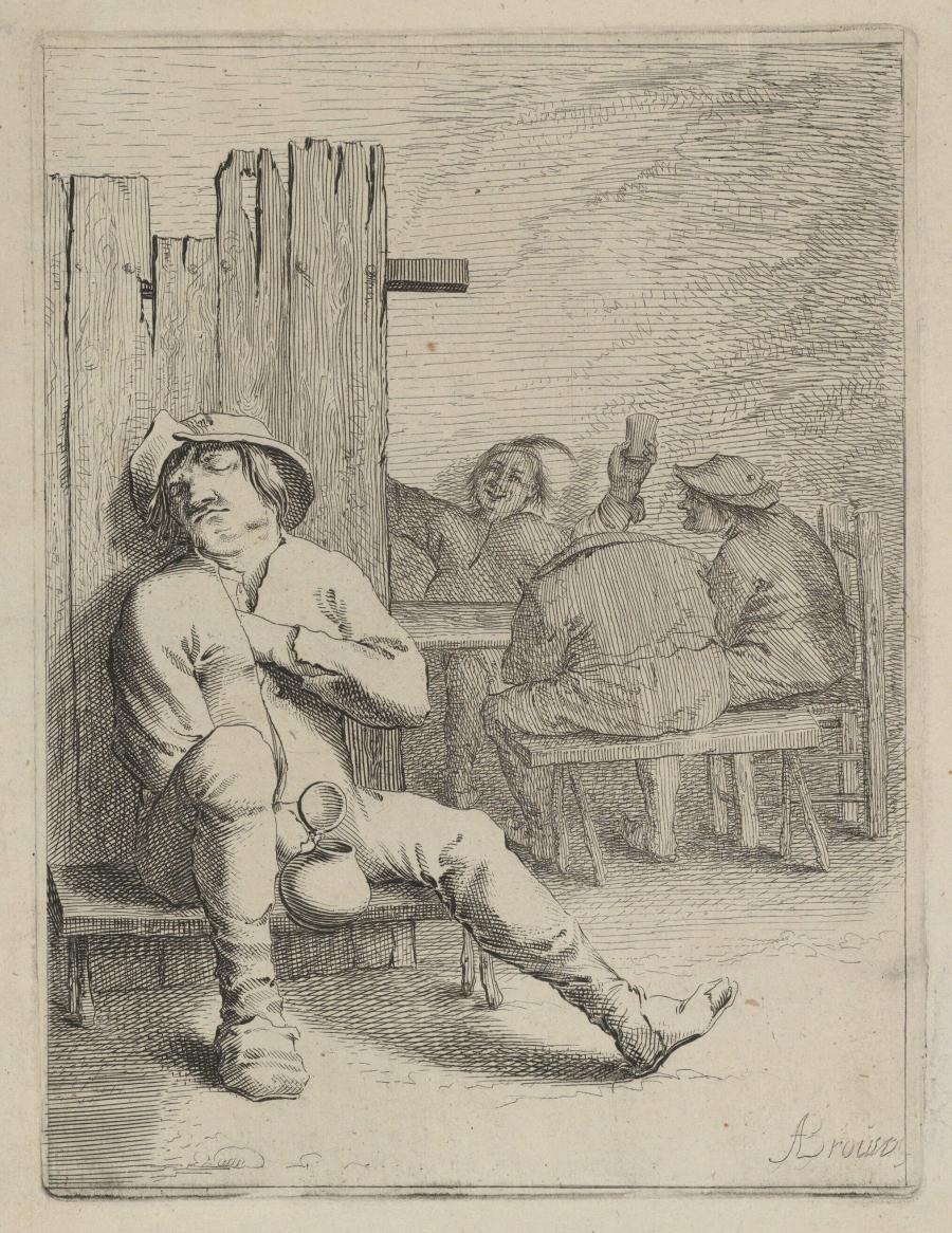 A Sleeping Peasant