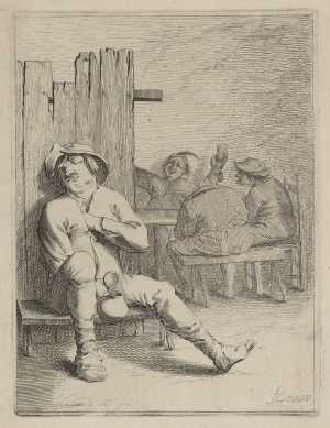 a-sleeping-peasant