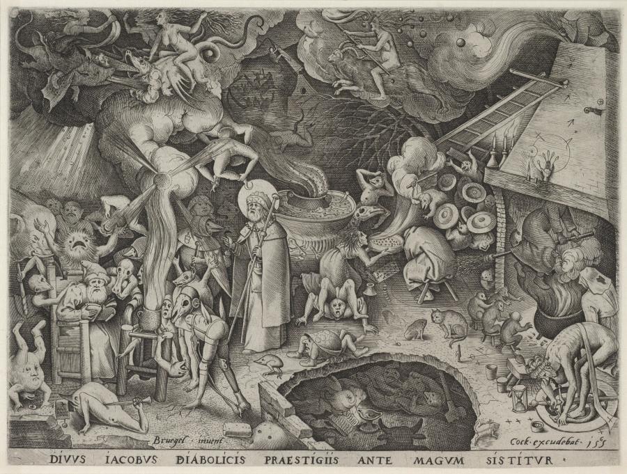 De heilige Jacobus bezoekt de tovenaar Hermogenes