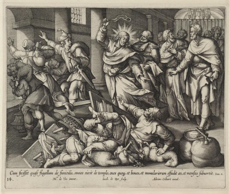 Christ Driving the Money Changers from the Temple
