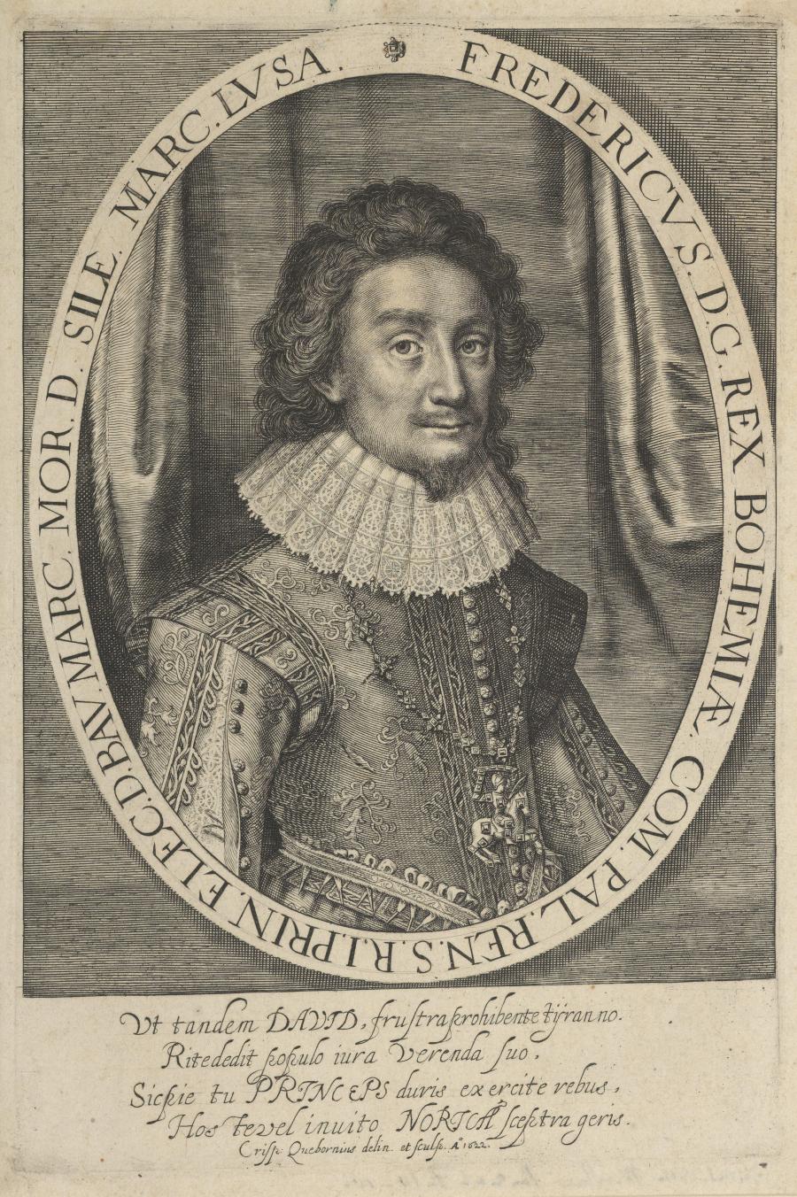 Portret van keurvorst Frederik V van de Palts
