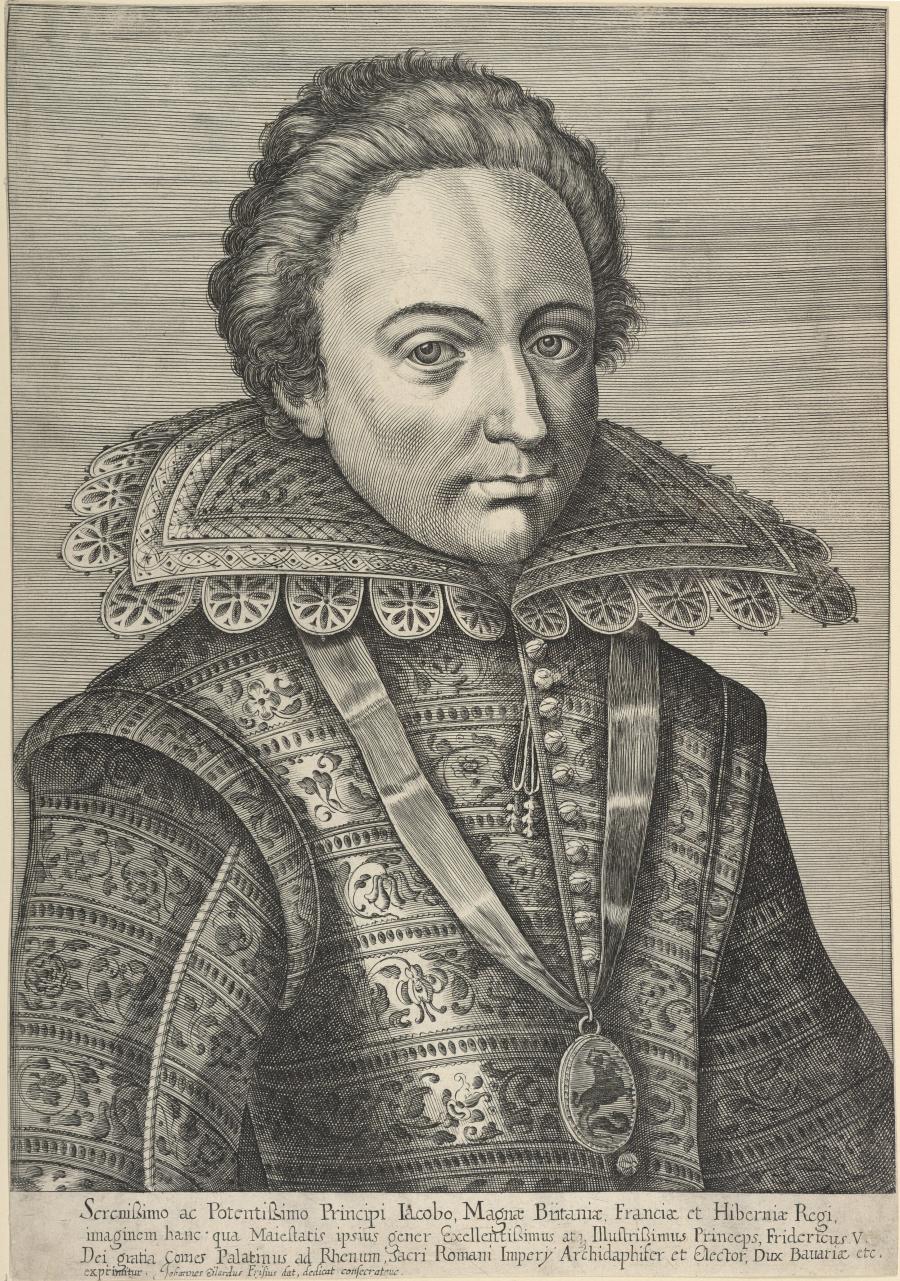 Portrait of Frederick V, Elector Palatine