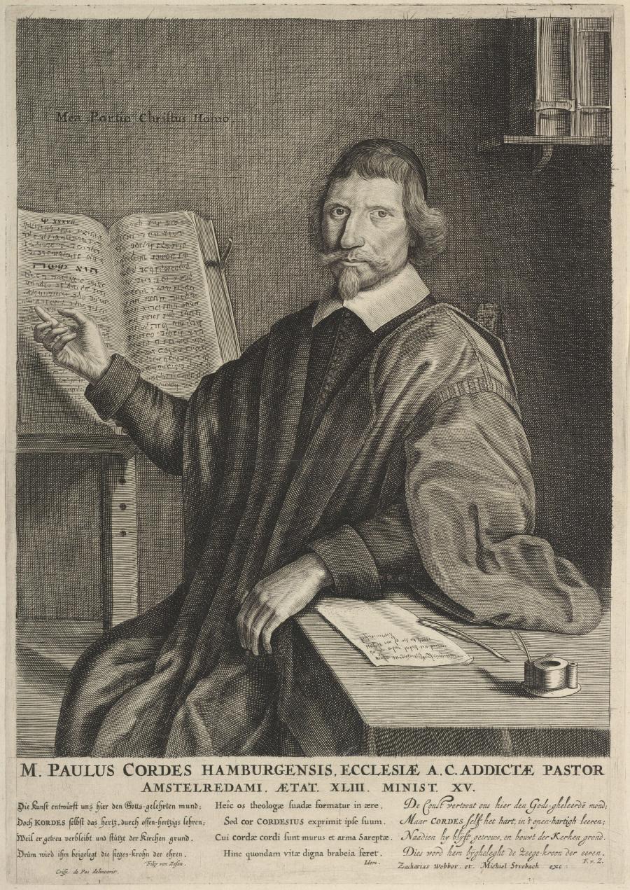 Portrait of Paulus Cordes