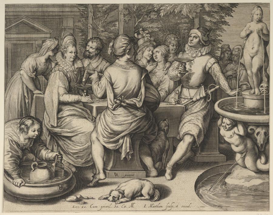 The Prodigal Son Wasting His Substance