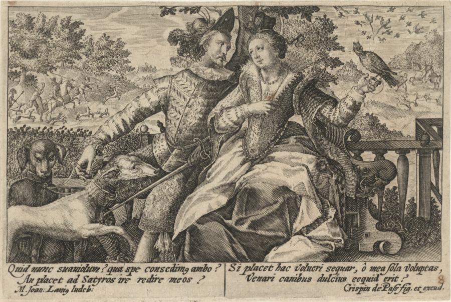 A Couple Playing Backgammon Surprised by Five Masked People