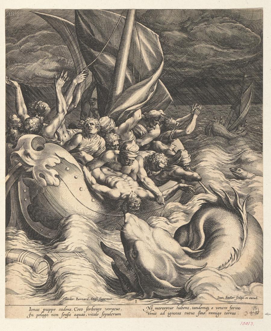 Jonah Thrown into the Whale
