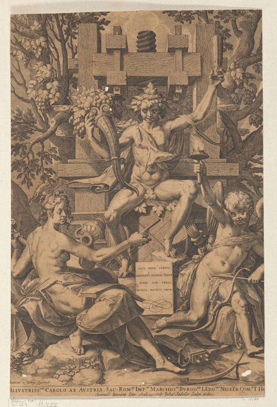 Bacchus, Amor and Musica