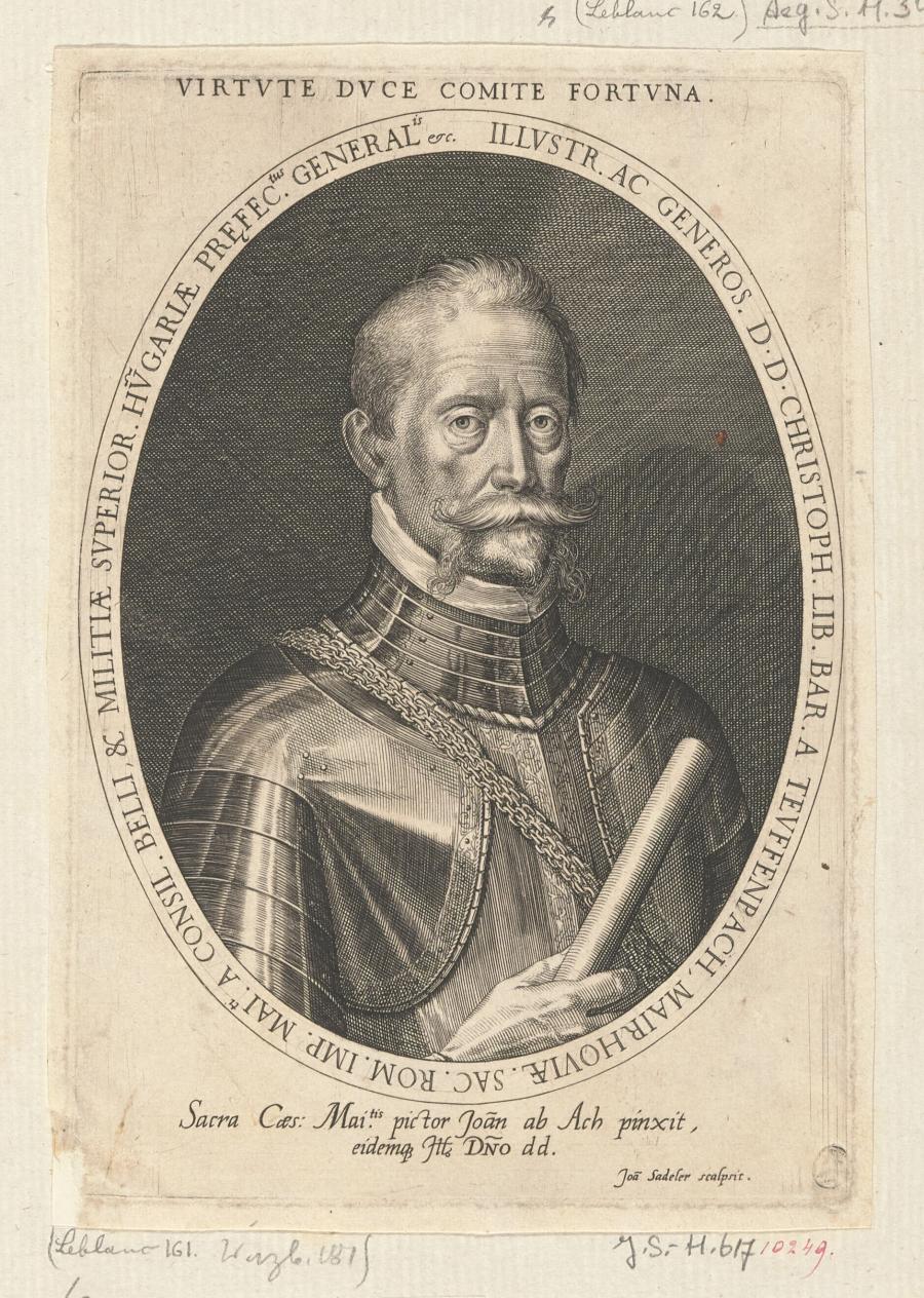 Portret van Christoph von Teuffenbach