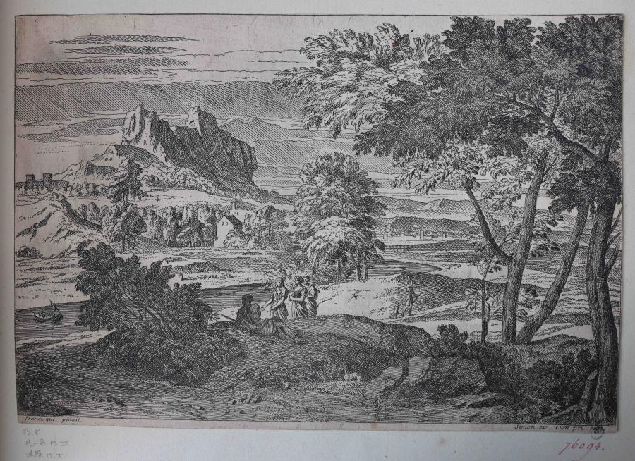 Landscape with Two Rabbits