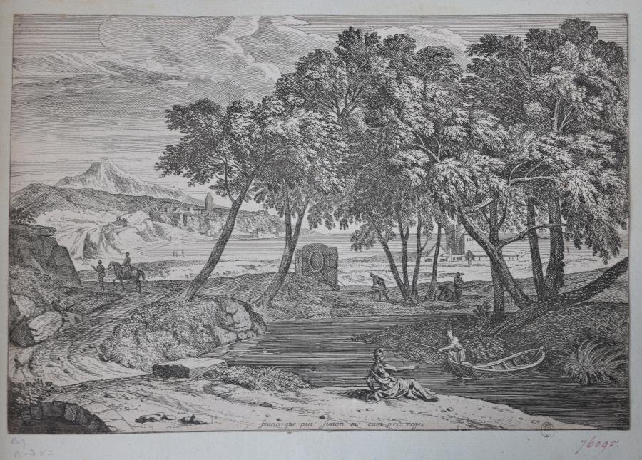 Landscape with a Fisherman in a Skiff