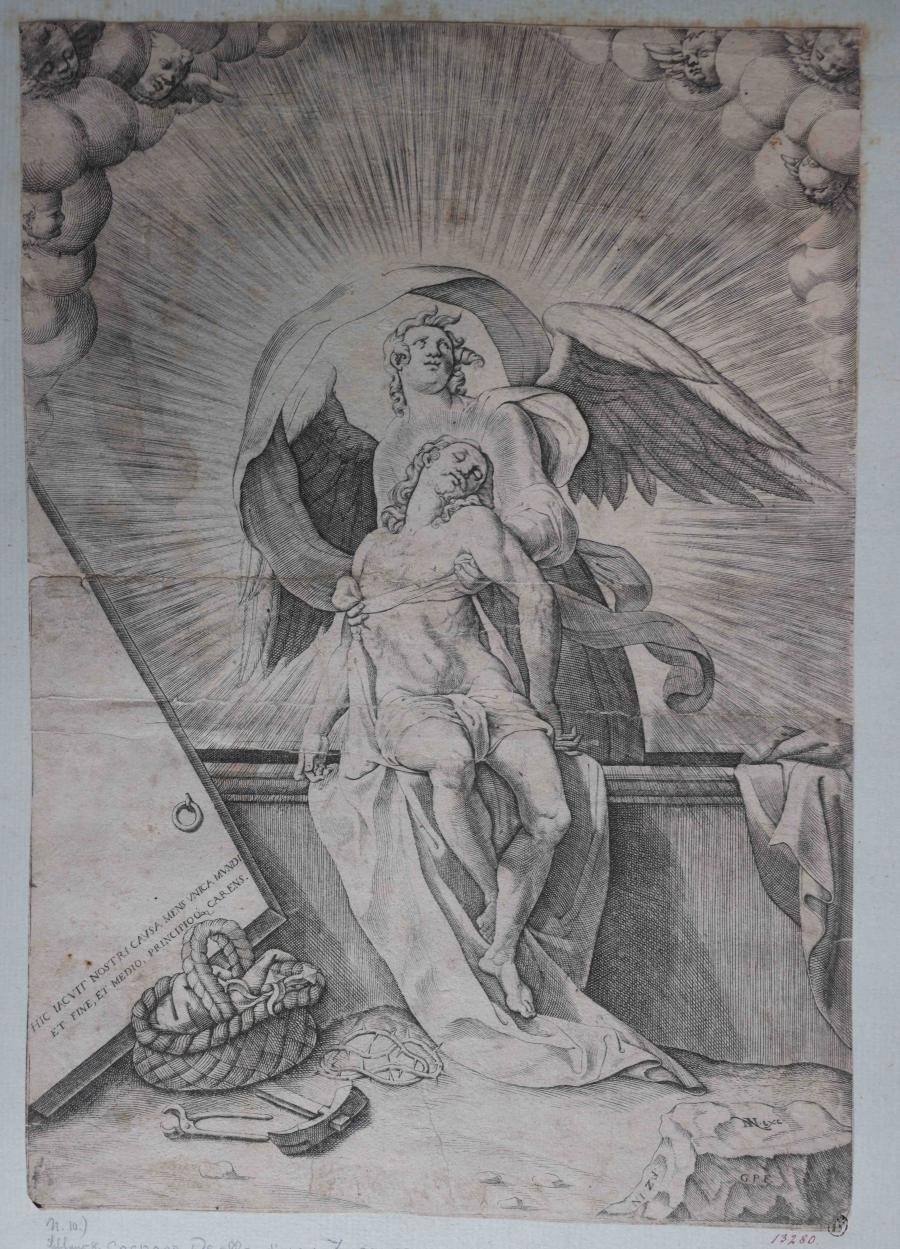 Christ Supported by an Angel