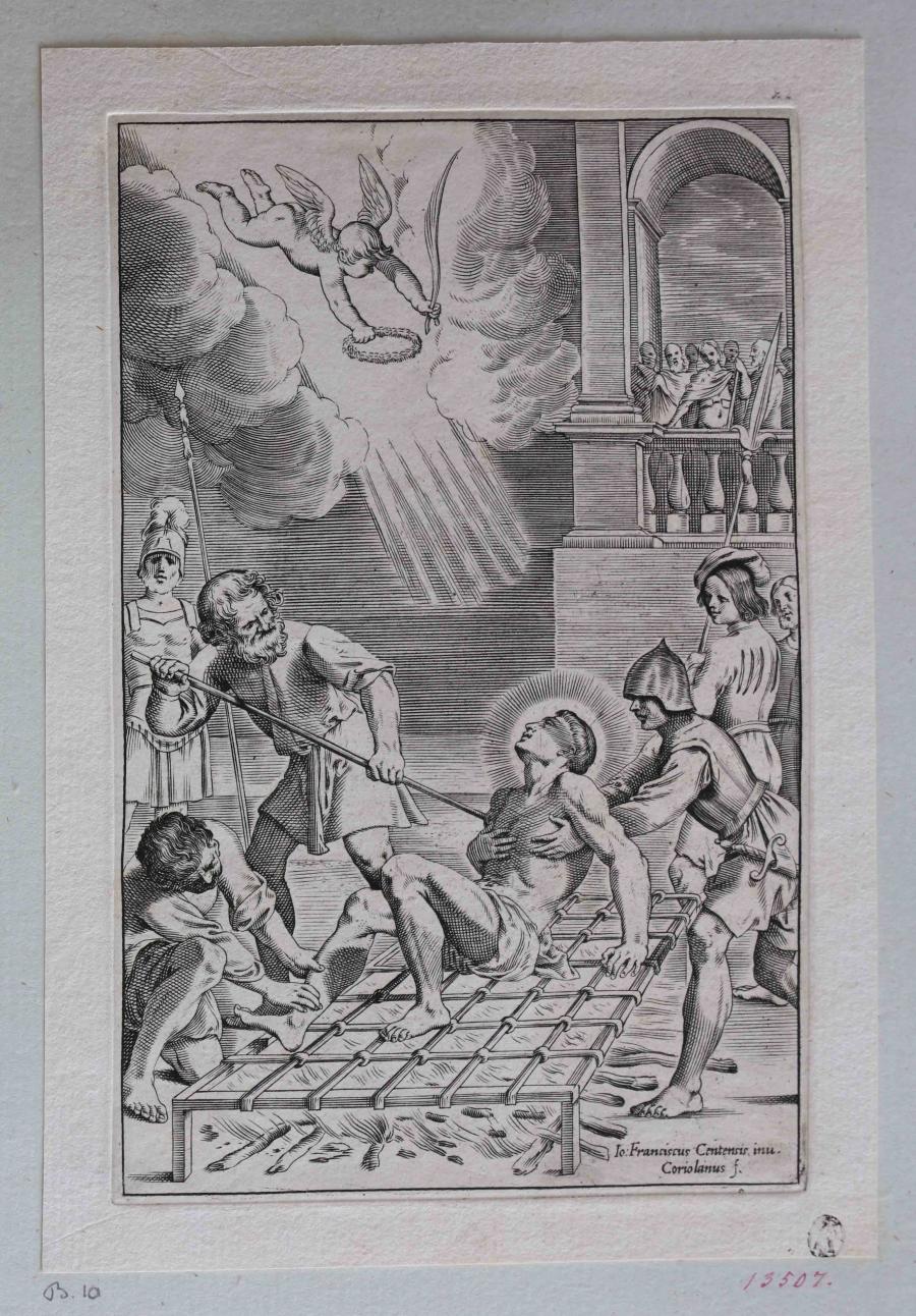 Print from Series: The Life of St Lawrence