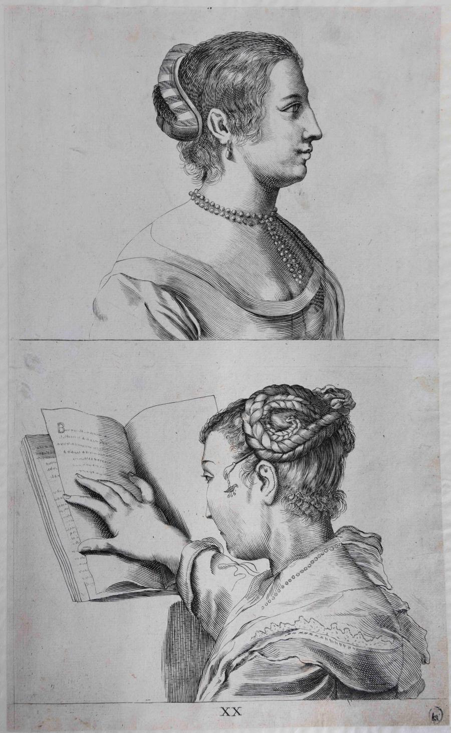 Drawing models, ladies