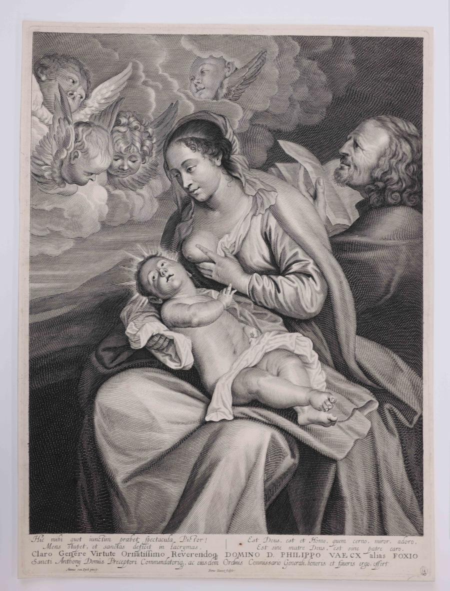 Mary nursing the Child