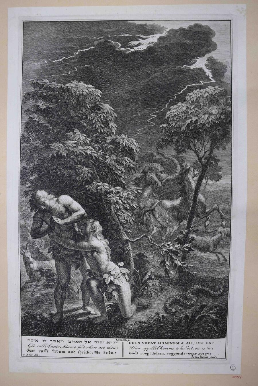 God calls Adam and Eve to account