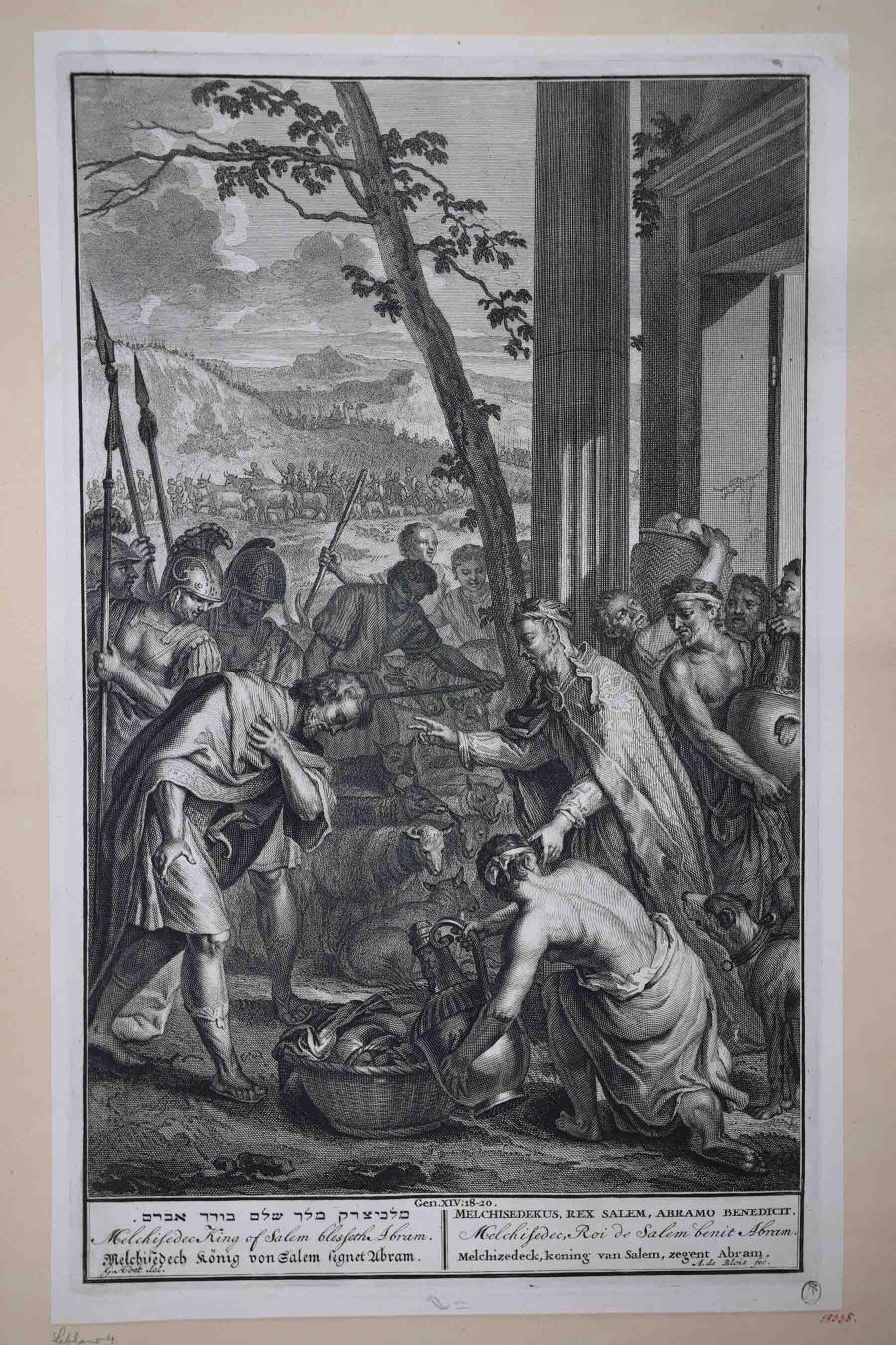 Melchisedek Blesses Abraham at Salem