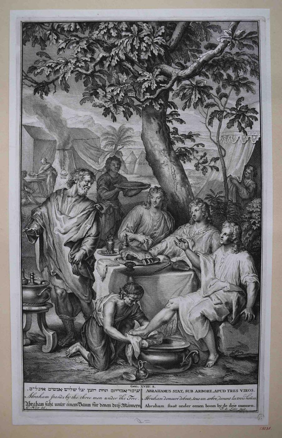 Abraham Entertaining the Three Angels