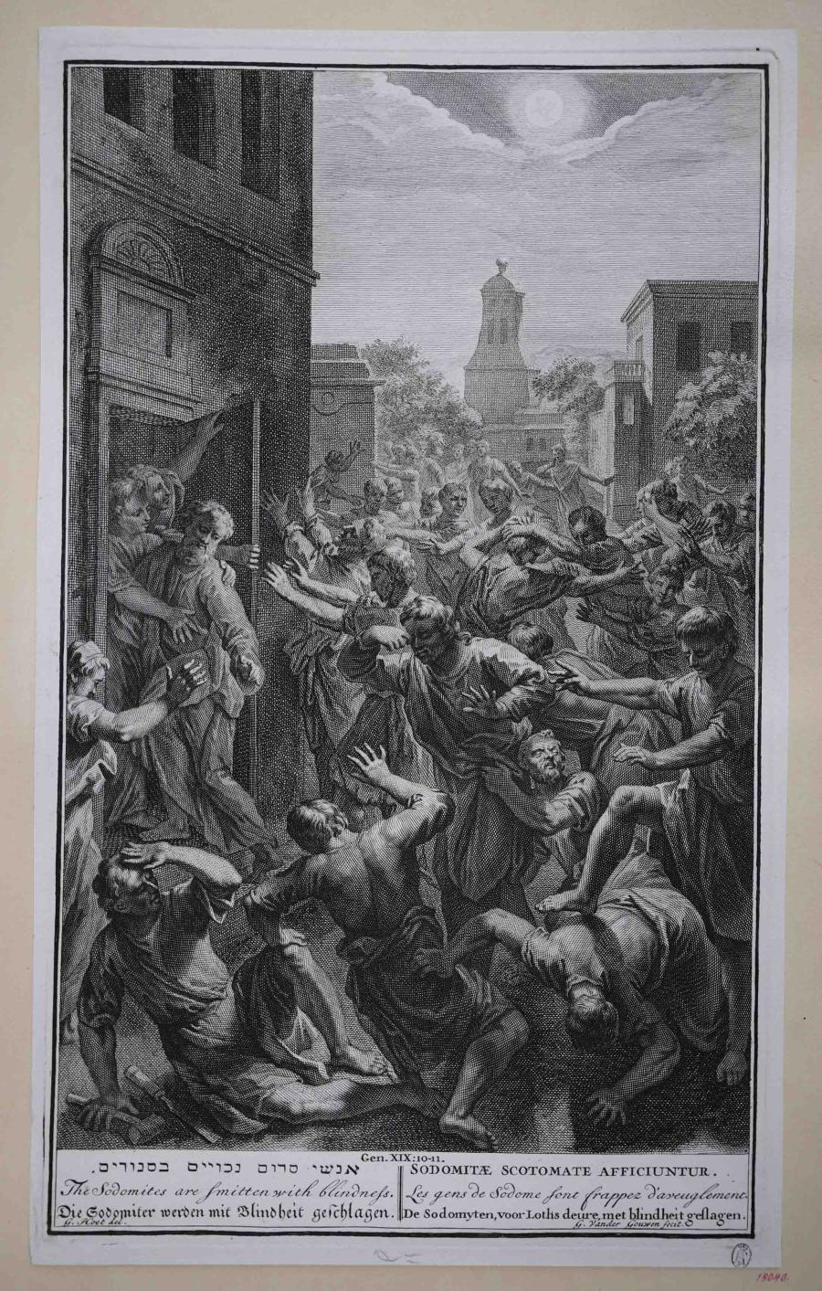 Sodomites Struck with Blindness