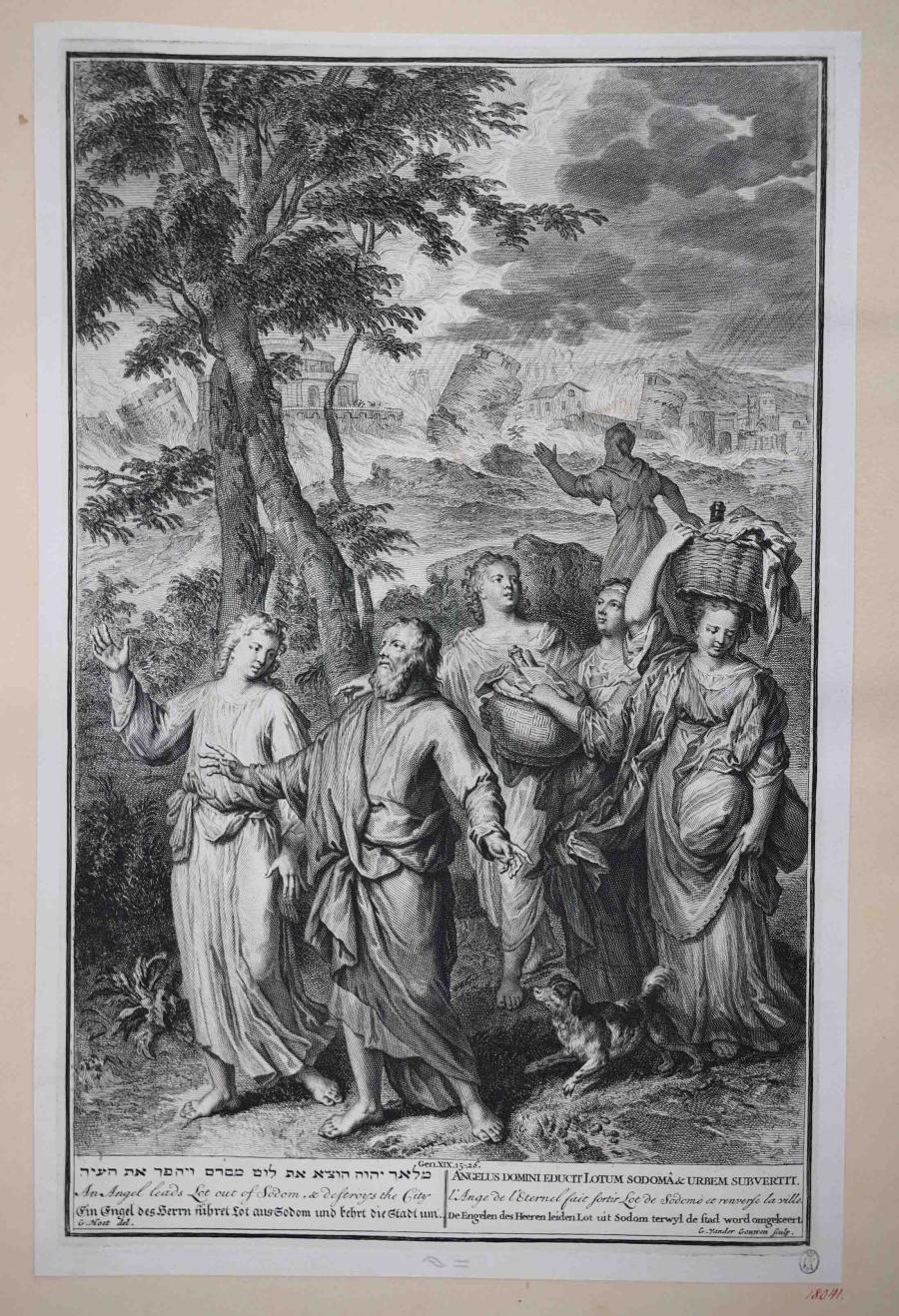 Lot's flight from Sodom