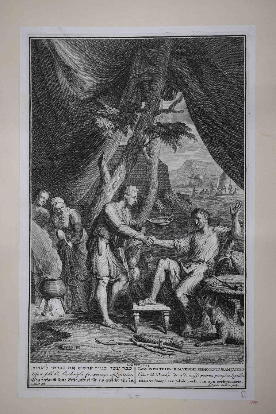 Esau Sells his Firstborn Right to Jacob